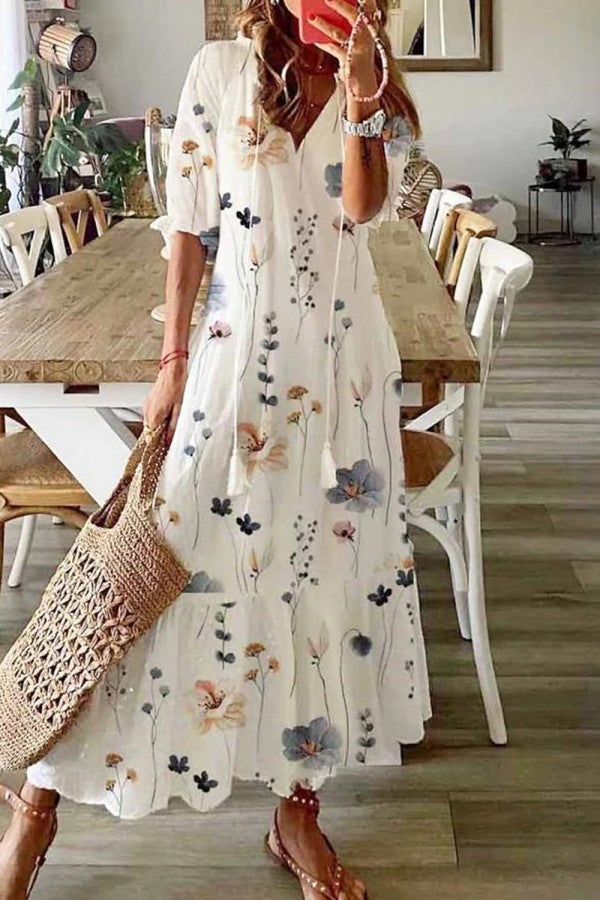 Chanty | Easygoing Floral Maxi Dress