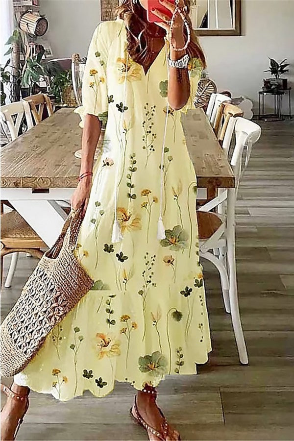 Chanty | Easygoing Floral Maxi Dress