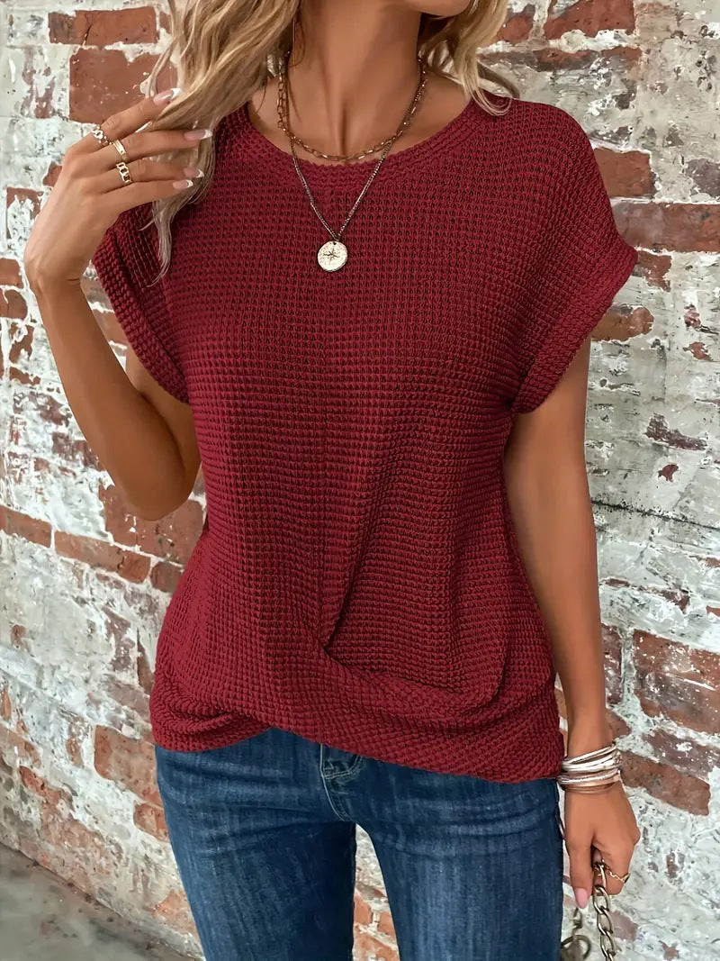Sophie - Sweetheart Round Neck Tee