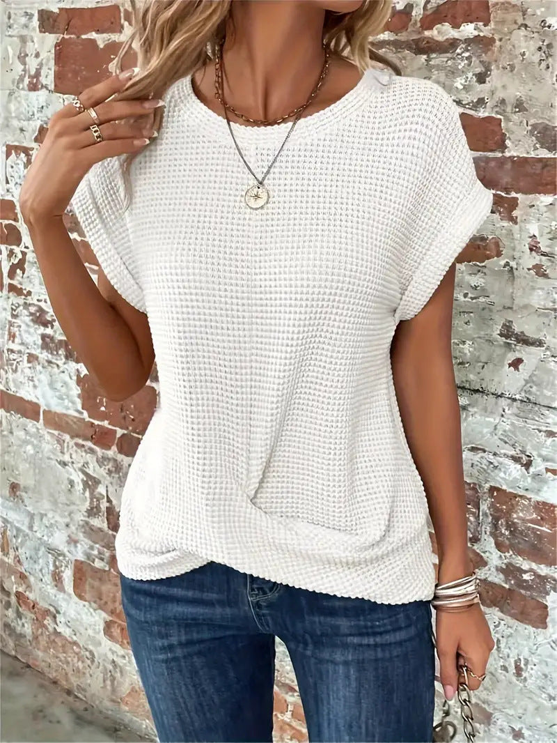 Sophie - Sweetheart Round Neck Tee