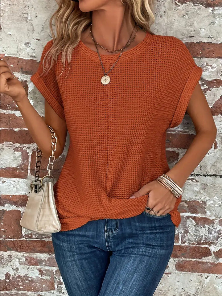 Sophie - Sweetheart Round Neck Tee
