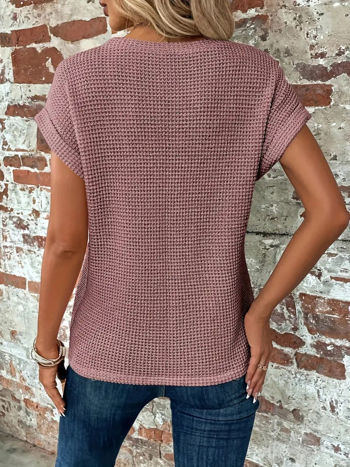 Sophie - Sweetheart Round Neck Tee