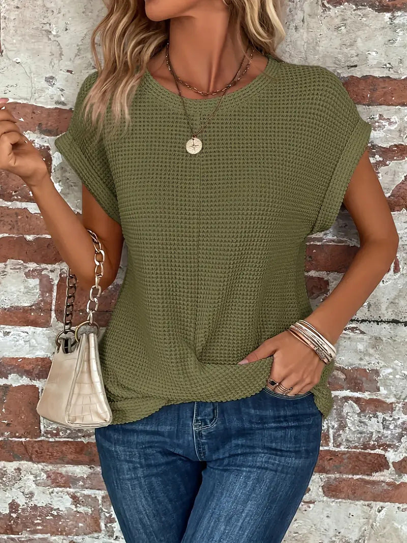 Sophie - Sweetheart Round Neck Tee