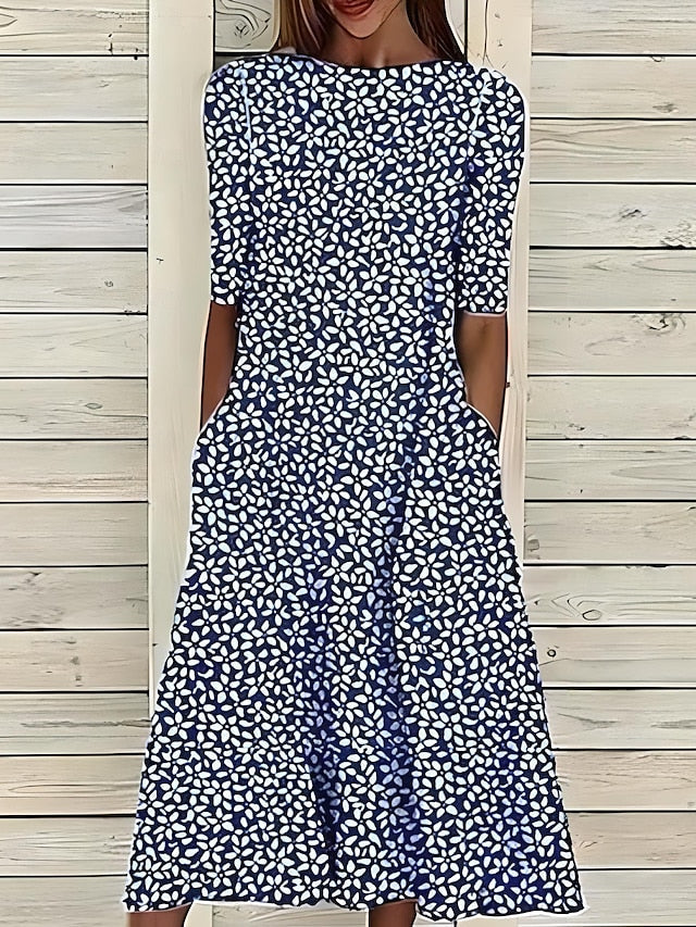 Judith | Floral Coastal Dress